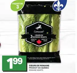 L'Intermarché CŒURS DE ROMAINE | ROMAINE HEARTS, PAQUET DE 3 offer