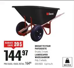 BMR BROUETTE POUR PAYSAGISTE offer