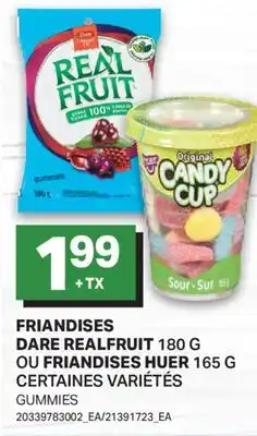 L'Intermarché FRIANDISES REALFRUIT, 180 G OU FRIANDISES, 165 G | GUMMIES offer