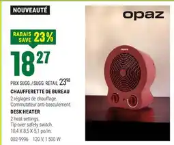 BMR CHAUFFERETTE DE BUREAU offer