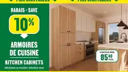 BMR 10% de rabais sur les armoires de cuisine offer