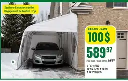 BMR Système d'attaches rapides Dégagement de l'entrée: 7pi offer