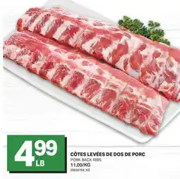 L'Intermarché CÔTES LEVÉES DE DOS DE PORC | PORK BACK RIBS offer