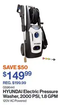 Patrick Morin Electric Pressure Washer, 2000 PSI, 1.8 GPM offer