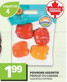 L'Intermarché POIVRONS ASSORTIS | ASSORTED PEPPERS offer