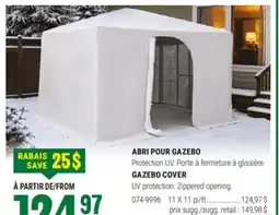 BMR ABRI POUR GAZEBO offer