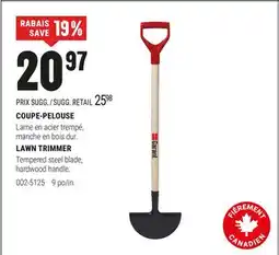 BMR COUPE-PELOUSE offer