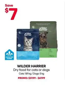 Mondou WILDER HARRIER Dry food for cats or dogs offer
