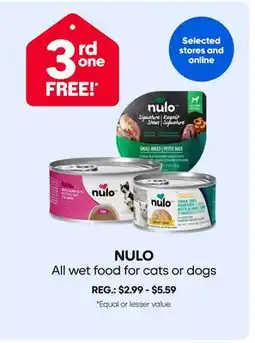 Mondou NULO All wet food for cats or dogs offer