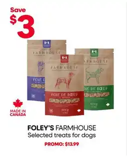 Mondou FOLEY'S FARMHOUSE Selected treats for dogs offer