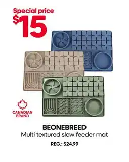 Mondou BEONEBREED Multi textured slow feeder mat offer