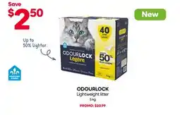 Mondou ODOURLOCK Lightweight litter offer