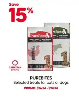 Mondou PUREBITES Selected treats for cats or dogs offer