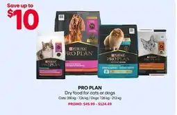 Mondou PRO PLAN Dry food for cats or dogs offer