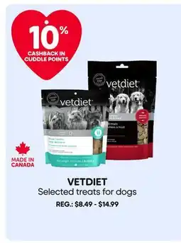 Mondou VETDIET Selected treats for dogs offer