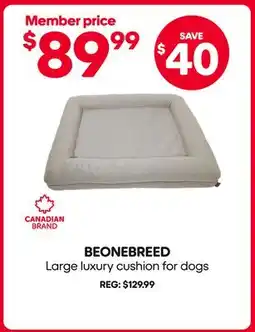 Mondou BEONEBREED Large luxury cushion for dogs offer