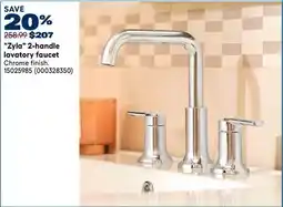 RONA Zyla 2-handle lavatory faucet offer