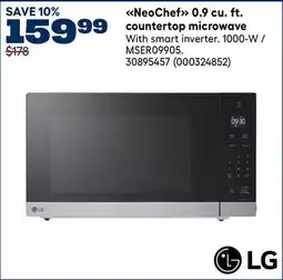 RONA LG NeoChef 0.9 cu. ft. countertop microwave offer