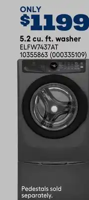 RONA Electrolux 5.2 cu. ft. washer offer