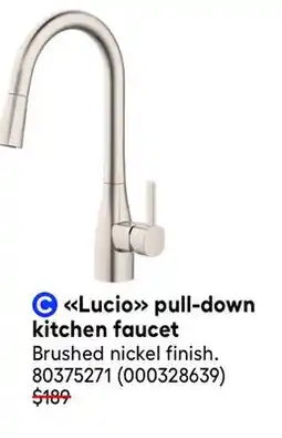 RONA Landon & Co. Lucio pull-down kitchen faucet offer