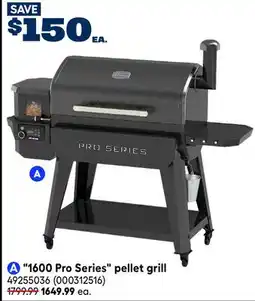RONA Pit Boss 1600 Pro Series pellet grill offer
