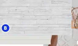 RONA MUR DESIGN 4' x 8' wall panels, Wood look, white offer