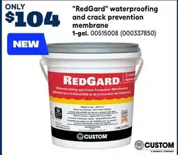 RONA RedGard waterproofing and crack prevention membrane 1-gal offer