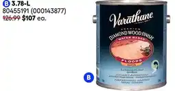 RONA VARATHANE varnish 3.78-L offer