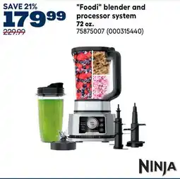 RONA Ninja 72 oz. Foodi blender and processor system offer