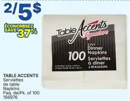 Rossy TABLE ACCENTS Napkins offer