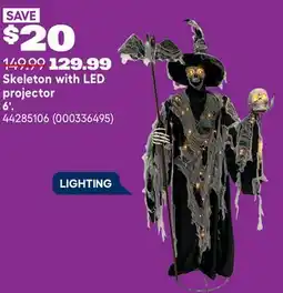 RONA Skeleton with LED projector offer