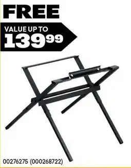 RONA DEWALT DW7451 Table Saw Stand - Black - Folding and Portable - 14-lb offer
