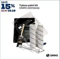 RONA SIMMS 7-piece paint kit offer
