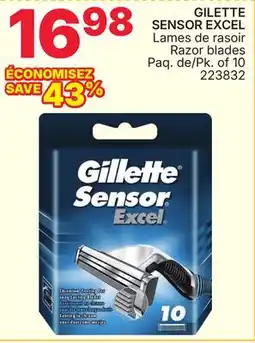 Rossy GILETTE SENSOR EXCEL Razor blades offer