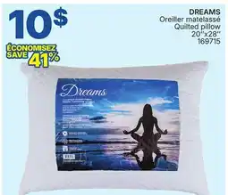 Rossy DREAMS Quilted pillow offer