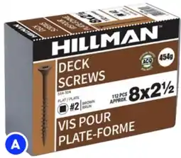 RONA HILLMAN #8 treated wood screws offer