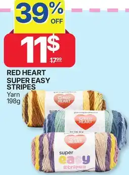 Rossy RED HEART SUPER EASY STRIPES Yarn offer