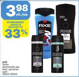 Rossy AXE Asst. personal care offer