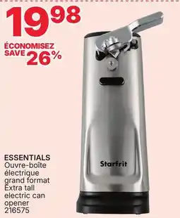 Rossy ESSENTIALS Extra tall electric can opener offer