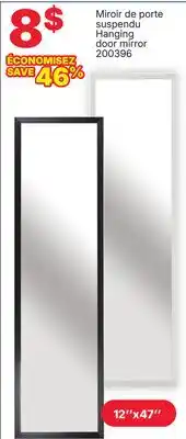Rossy Hanging door mirror offer