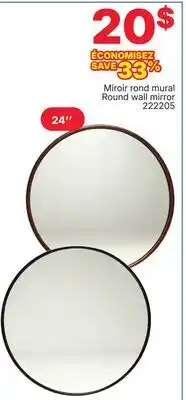 Rossy Miroir rond mural offer