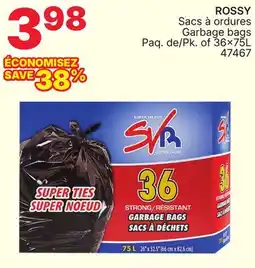 Rossy ROSSY Garbage bags offer