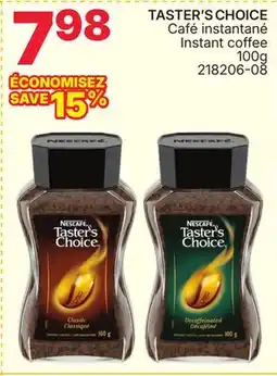 Rossy TASTER'S CHOICE Instant coffee offer