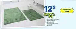 Rossy Bath mat set offer