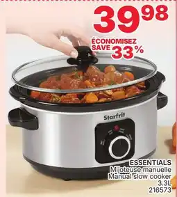 Rossy ESSENTIALS Manual slow cooker offer