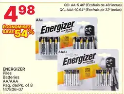 Rossy ENERGIZER Batteries offer