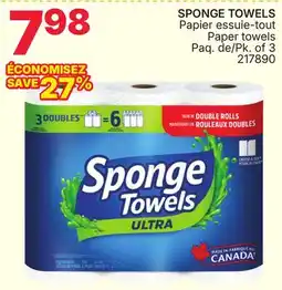 Rossy SPONGE TOWELS Paper Towels offer