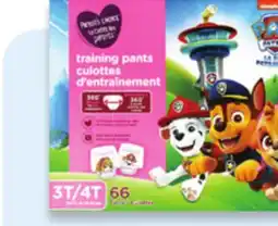 Walmart Parent's Choice training pants offer
