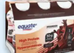 Walmart Equate high protein nutrition shake offer