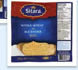Walmart Sitara whole wheat roti offer